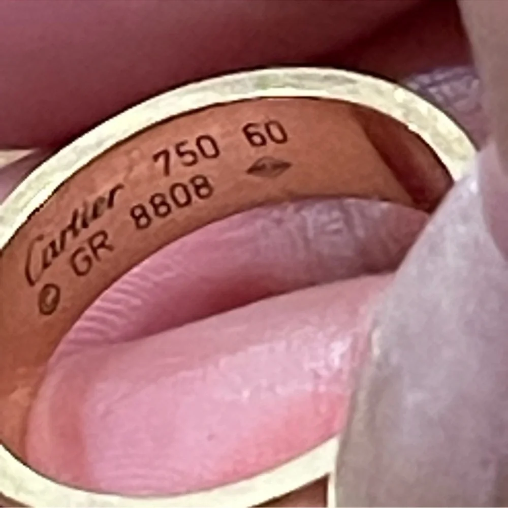 Cartier love  Gold  Ring  18‎ k
